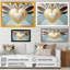 «Shining Contemporary White Heart I», reproduction sur toile-87374525-87374526