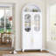 Modern style metal Circular arc top 2 doors cabinet-117541518
