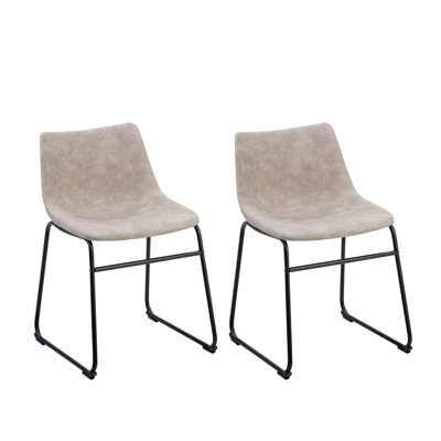 Yorba Linda 43cm H Polyester Blend Upholstered Side Chair