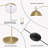 Bahler 71'' Arched Floor Lamp-11416063