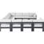 Canapé modulaire d'extérieur en forme de U avec coussins 150 po Layelle-61209812-61209809