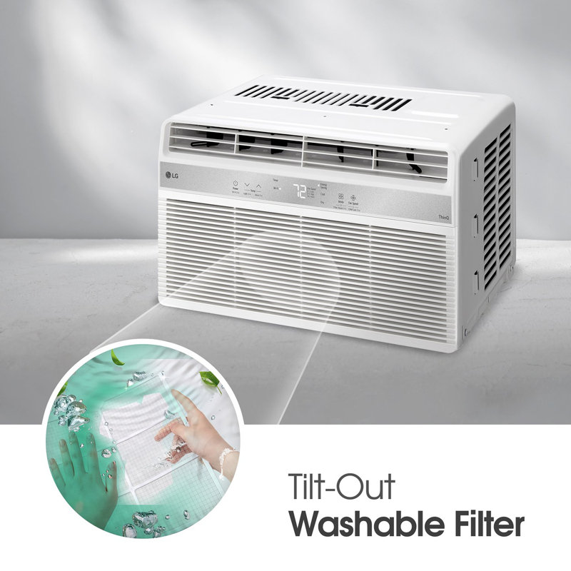 LG 6,000 BTU Window Air Conditioner with Remote, 115V