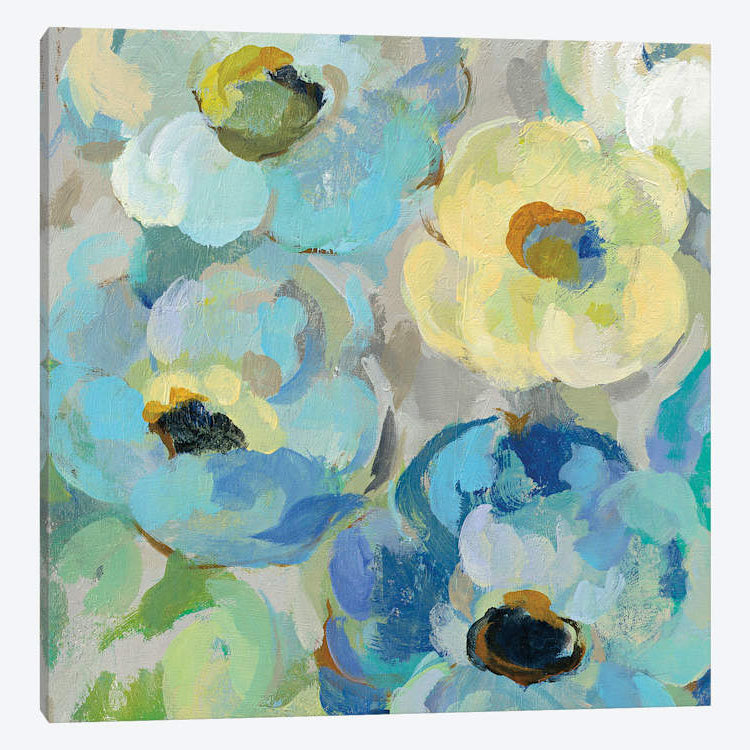 « fraîche, fleurs, fleurs ii », reproduction sur toile, H 37 po x l 37 po x P 1,5 po