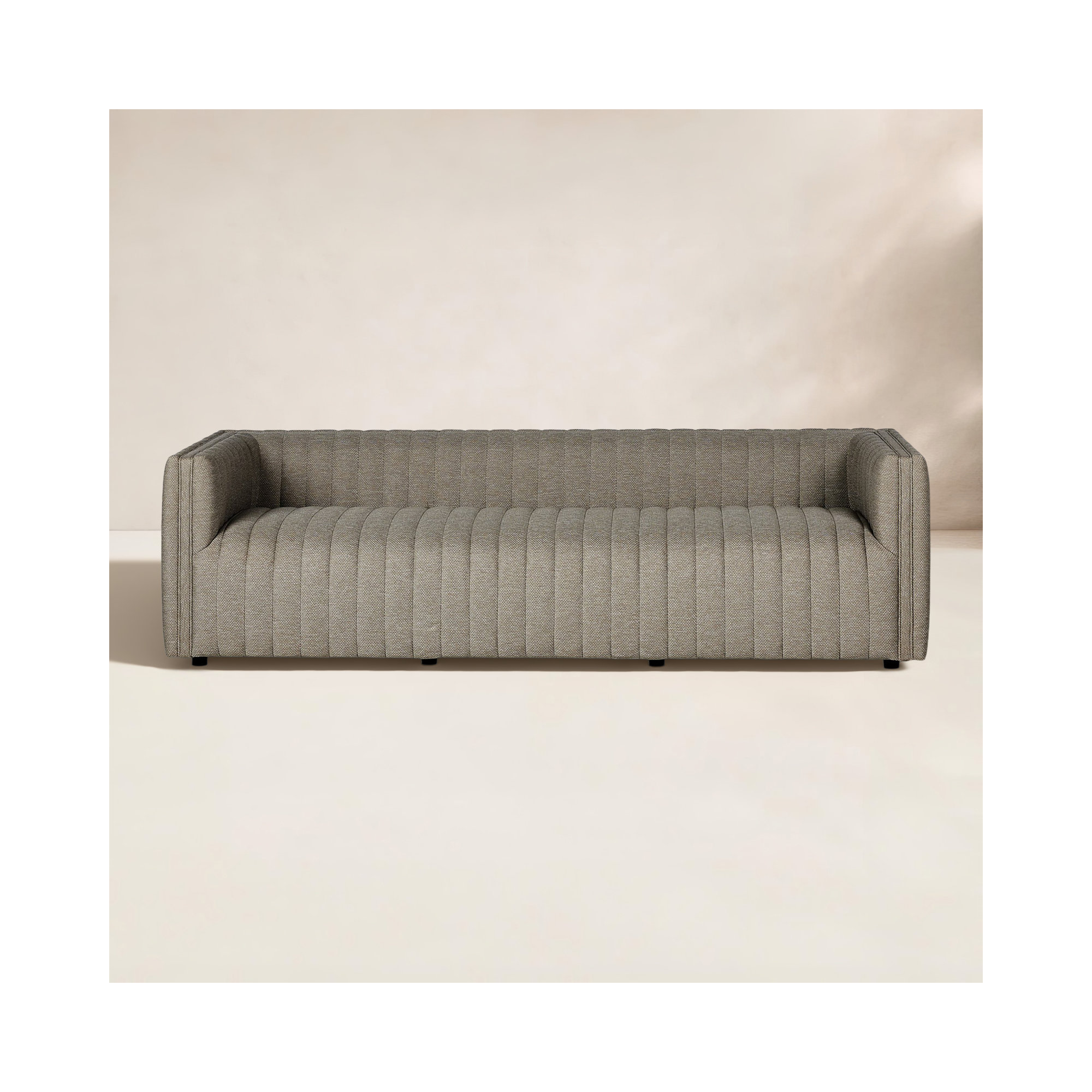 Brandt 96" Outdoor Sofa, Gray