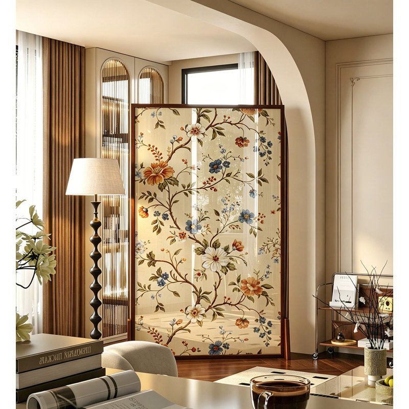 Paravent de salon Mid-Century