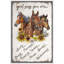 «Courir les chevaux», «Divine God Says You Are with Horse», impression sur cadre flottant sur toile-95982608-95982606