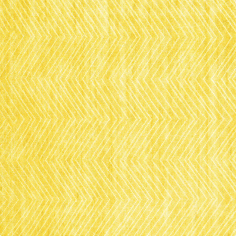 Tapis contemporains jaunes lavables à la machine 2565, Carré 4 pi