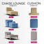 Housse extensible pour méridienne - Durable et élégant - Collection Printed-90010976