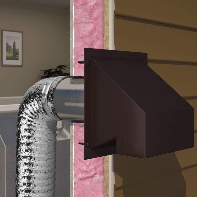 Imperial Universal Washing Machine / Dryer Vent, Brown