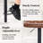 Swivel Adjustable Height Bar Stool with Backs & Wide Seat Cushion (Set of 2)-907097210-907097222
