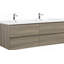 Meuble-lavabo mural 72 po avec lavabo, meuble-lavabo mural moderne 72 po avec lavabo en résine-366712554