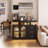 Katracy 39.37'' Sideboard With LED Light-1854614508