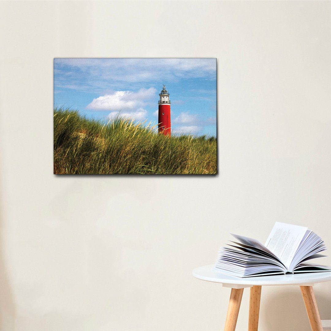 Leinwandbild Red Lighthouse von Giallobus