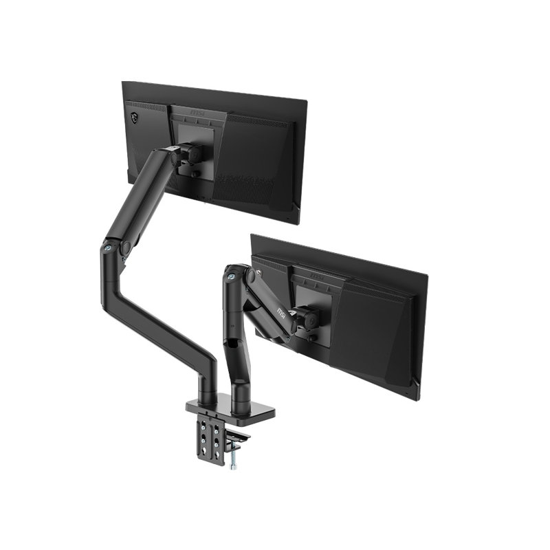 Support double écran MSI MAG MT201D, noir mat - MAGMT201D