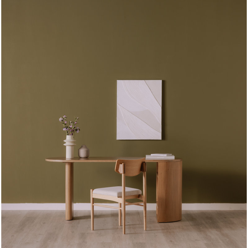 Theo Solid Wood Writing Desk