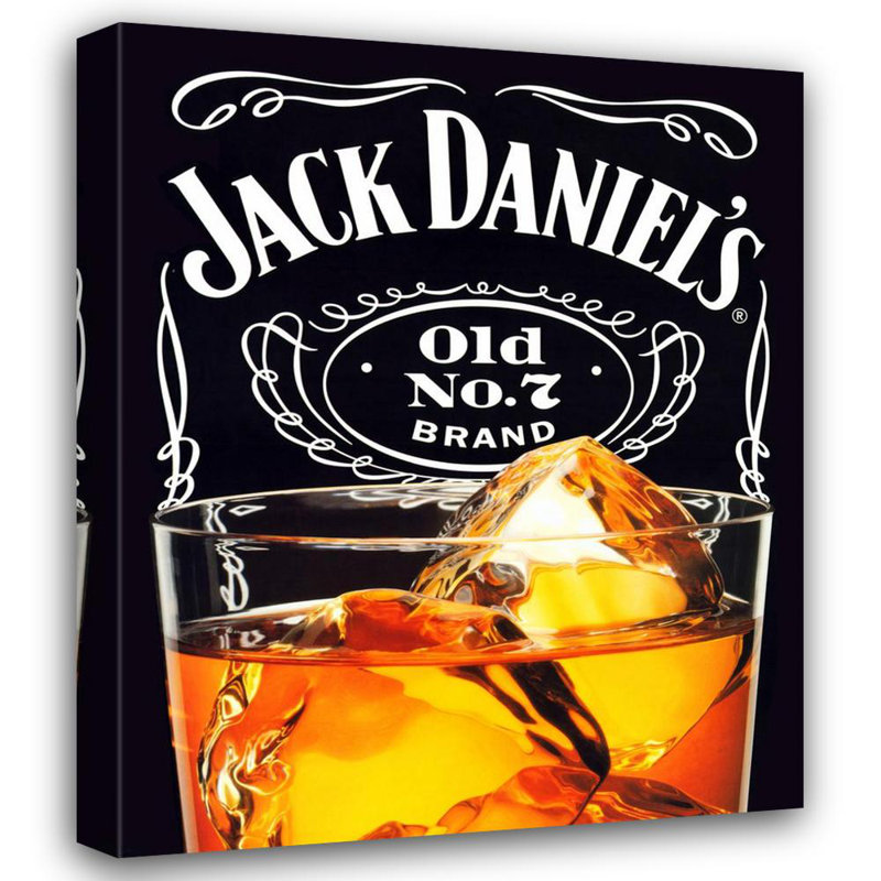 Jack Daniel's on the Rocks, H 24 po x l 20 po