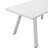 Goines Jack 3 Piece Dining Set White Frame White Polyresin