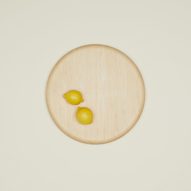 Simple Round Chopping Block - Large, 16" x 16"