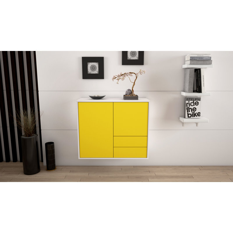 Scranton 92cm Sideboard, Yellow