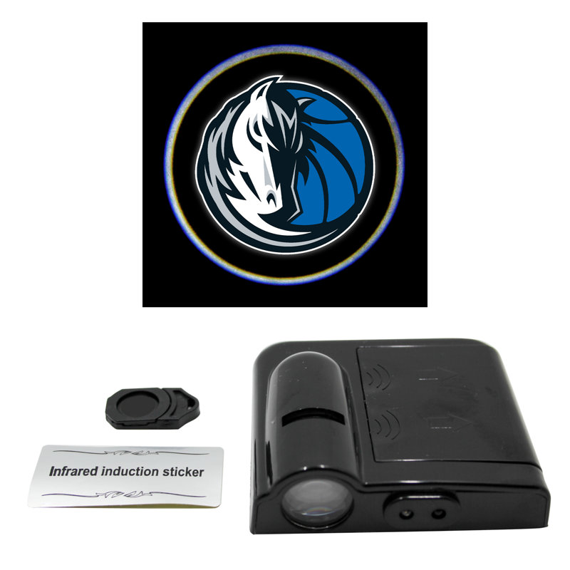 Éclairage DEL pour portière de voiture NBA Sacramento Kings | 6,35 cm x 6,35 cm, Kings de Sacramento