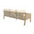 74.5 " W Patio Sofa with Cushions