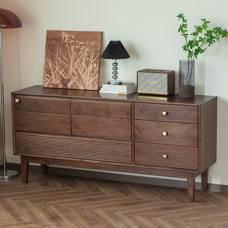 Buffet Chic Design, H 31,5 po x l 70,9 po x P 15,7 po, Brun noyer