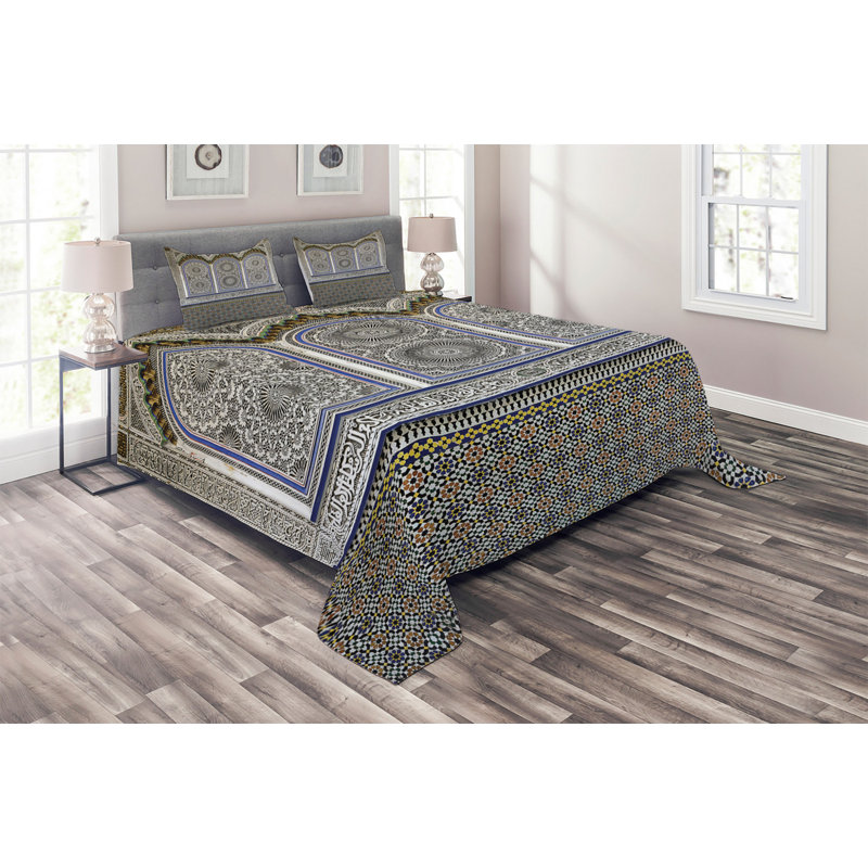 Eclectic Polyester Coverlet