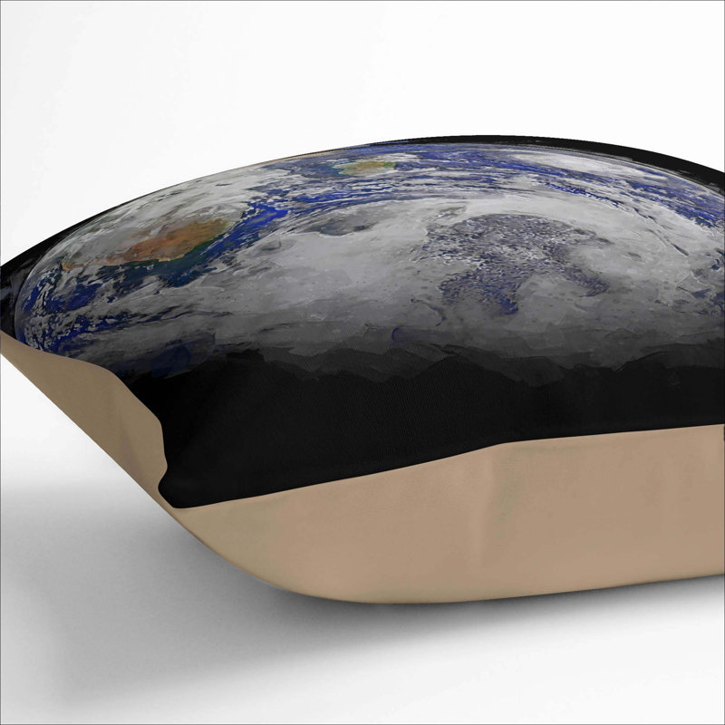 Square Throw Cushion, Stone, 40 x 40 cm