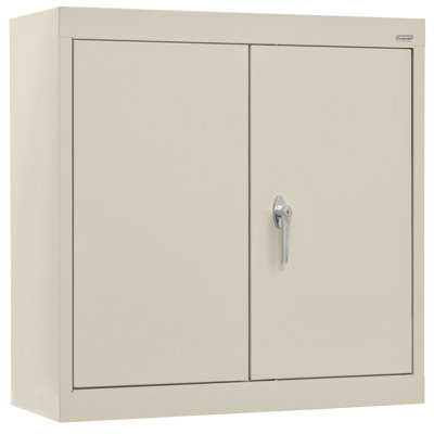 Armoire de rangement simple en acier de calibre 20 (H 26 po x l 30 po x P 12 po)