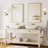 Elegant Beveled Frame Bathroom Mirrors for Over Sink, Aluminum Frame & Tempered Glass Bathroom Mirror, Easy Install & Clean Wall Mirror-1450789285-1450789293
