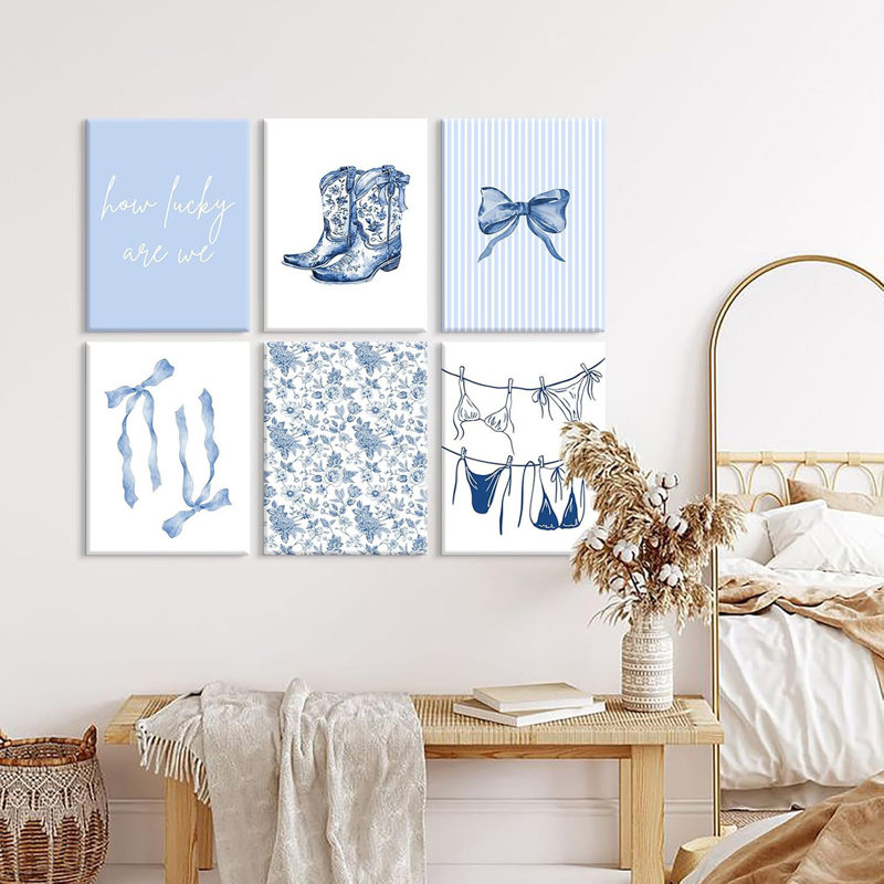 6 Piece Wrapped Canvas Print