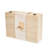 Celebrate Wood Champagne Box with of Flutes