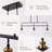 3-Lights Industrial Vintage Glass Kitchen Island Lighting