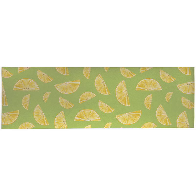 Tapis d'été Summer Lemon, Tapis de couloir 2 pi 6 po x 8 pi