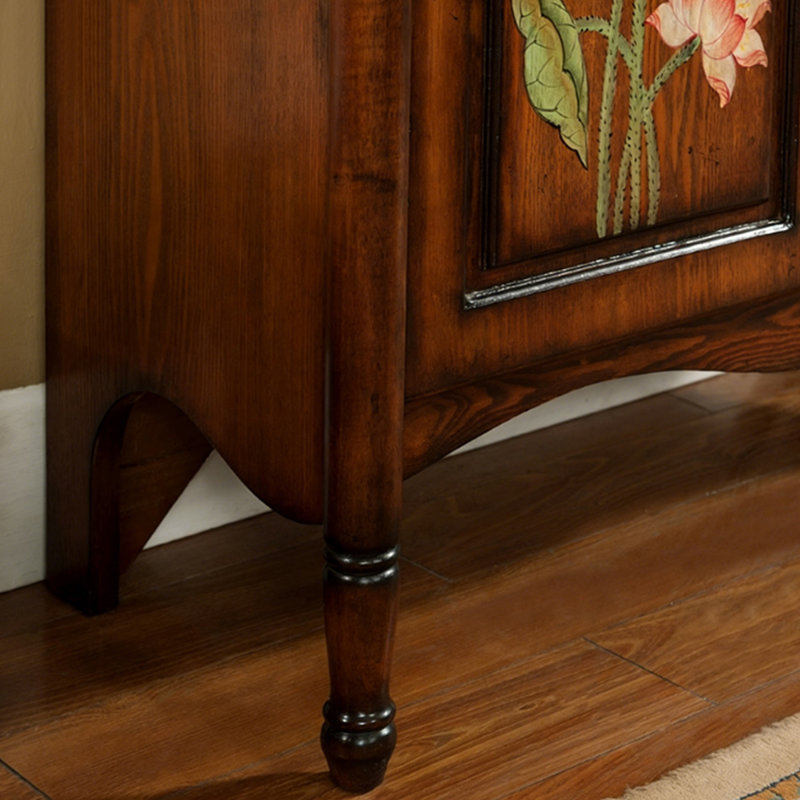 Banc de rangement en bois manufacturé brun