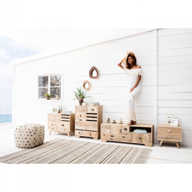 Puro 8 Drawer Accent Cabinet