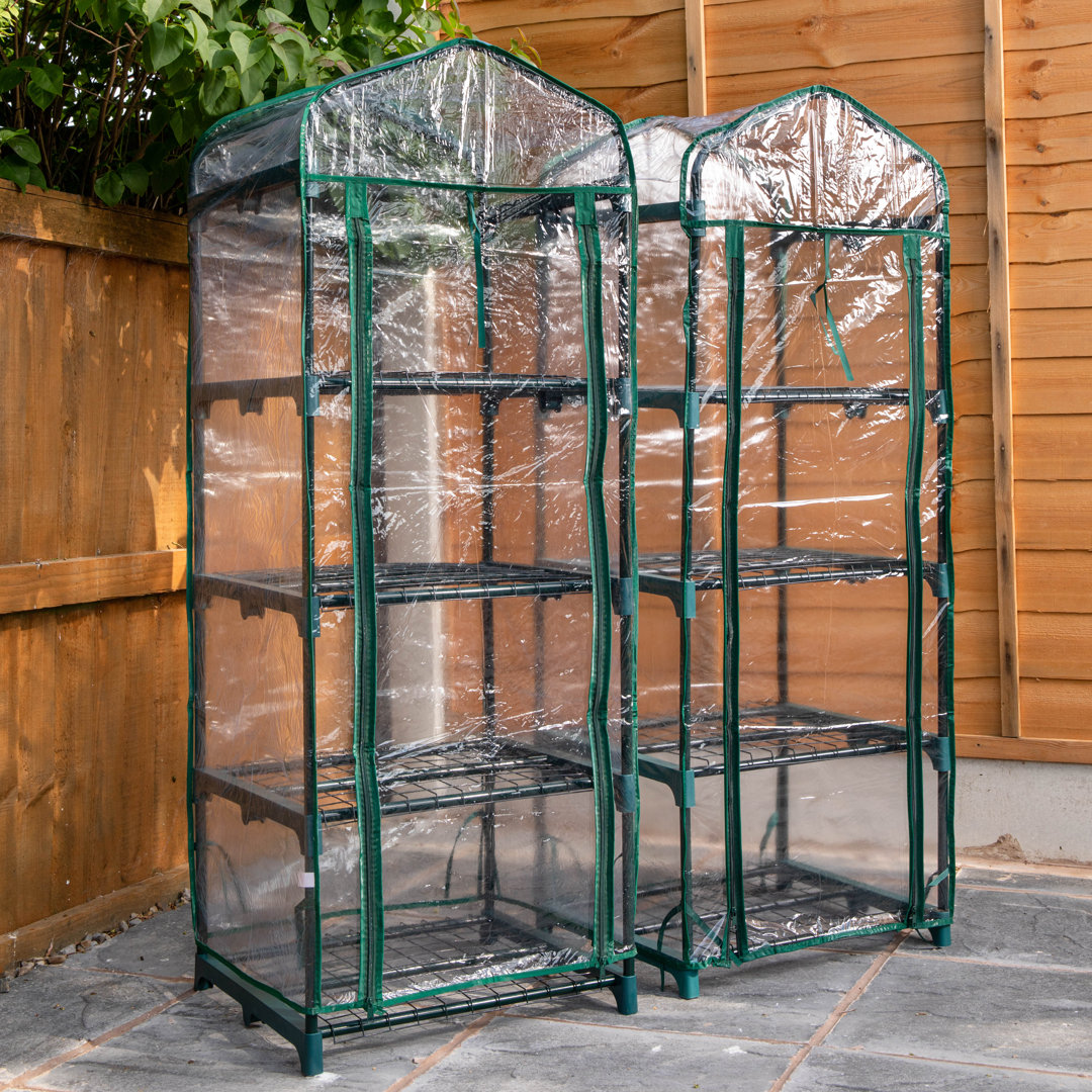 130m Outdoor Garden Patio Mini Greenhouse with 4 Shelves