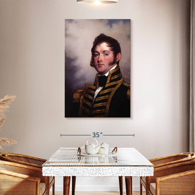 Leisha Commodore Oliver Hazard Perry, H 48 po x l 32 po