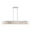 Luminaire suspendu linéaire à 4 lumières pour îlot de cuisine Ahmadou-1175117956