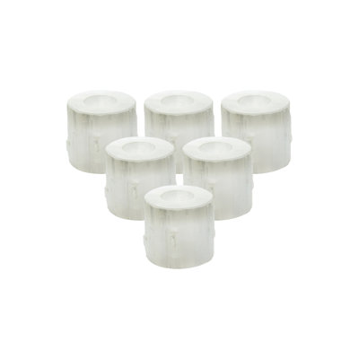 Ensemble de 12 porte-bougies en verre Serene Spaces Living