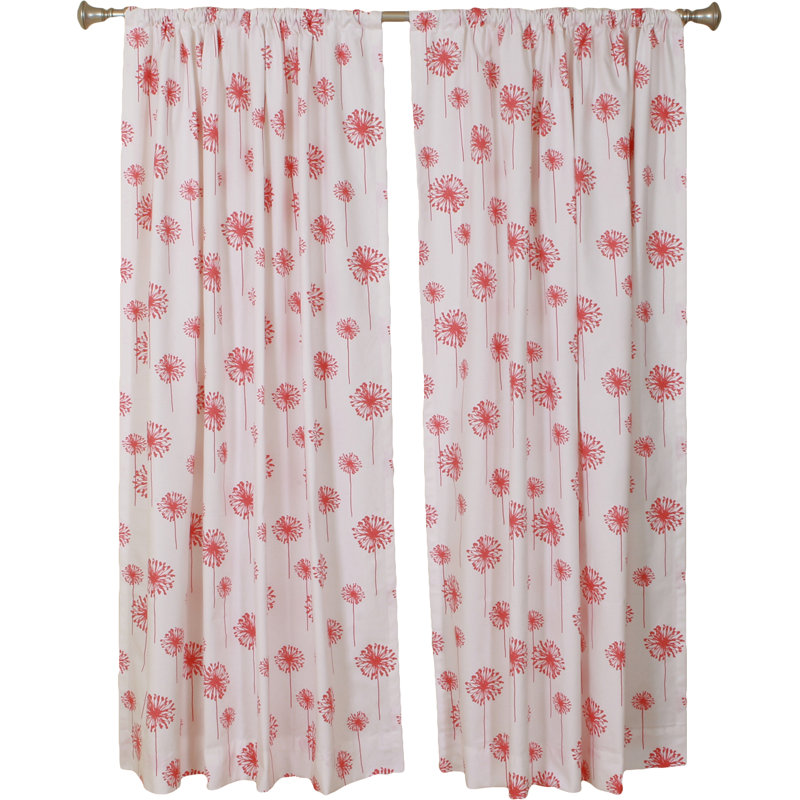 Cotton Room Darkening Curtain Pair, 50" W x 96" L