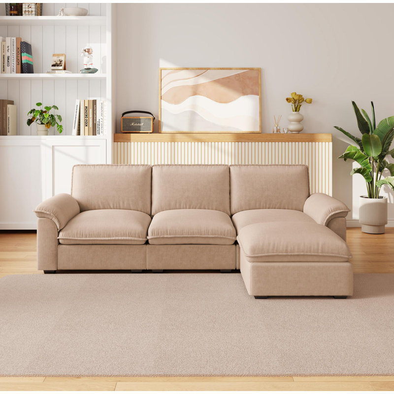 Canapé modulaire Cloud Couch For L, Café
