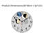 Horloge murale 12 po x 12 po