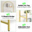 Alissha 180cm H x 60cm W Metal Standard Bookcase
