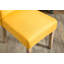 Chaise parsons capitonnée en bois massif Habit, ensemble de 2, jaune-184924251