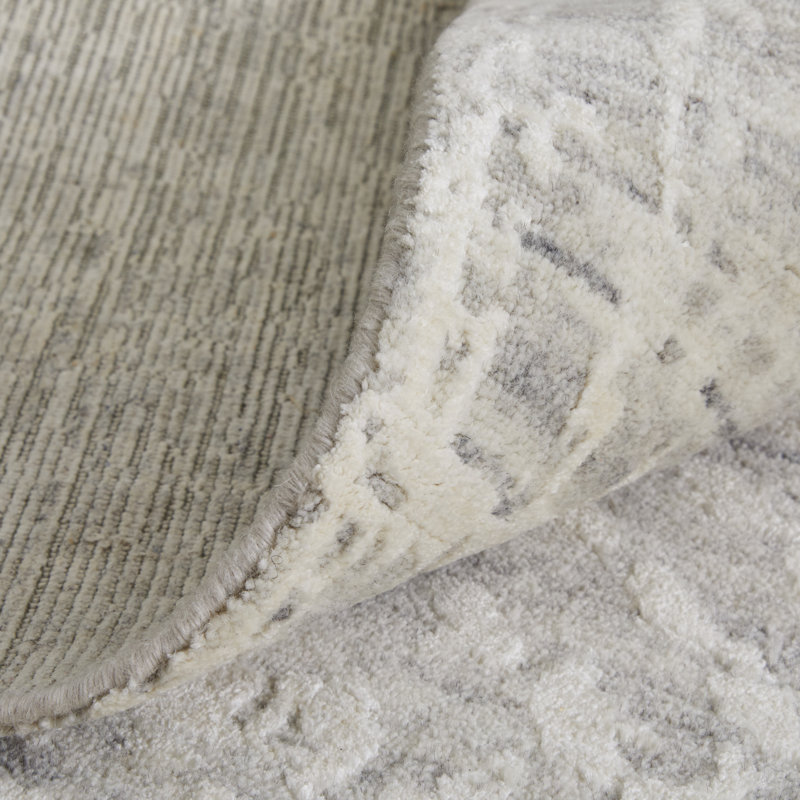 Eastfield Abstract Area Rug in Ivory, Rectangle 12' x 15'