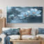 Blanc, gris, nuit, Nirvana, magnolia photo I - Magnolias, art mural-1163101723-1163101725