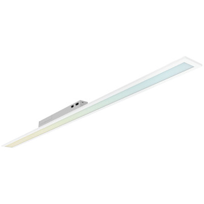 Panneau lumineux DEL rétroéclairé 6 pi x 4 po LUXRITE, 4CCT, 37/48 / 60W, 4400/5500 / 6600LM, faisceau de 110º, intensité variable 0-10V, 120-277V, homologué UL et homologué UL