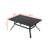 2-Piece Metal Patio Conversation Set With Cushions And Slatted Coffee Table-979351342