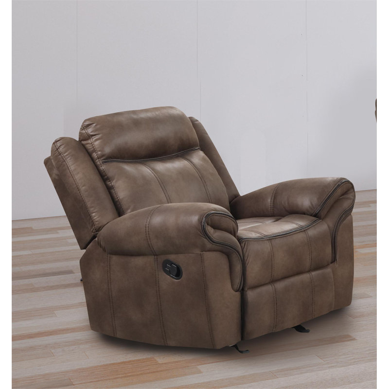 Swivel Glider Aisley Reclining Glider Wayfair Mariaella Microfiber